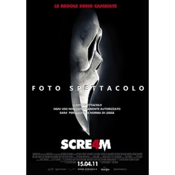 Scream 4 - Locandina