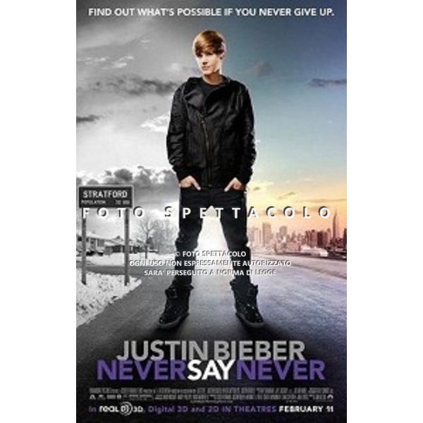 Justin Bieber: Never say never - Locandina