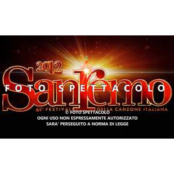 Sanremo 2012 - Logo rosso