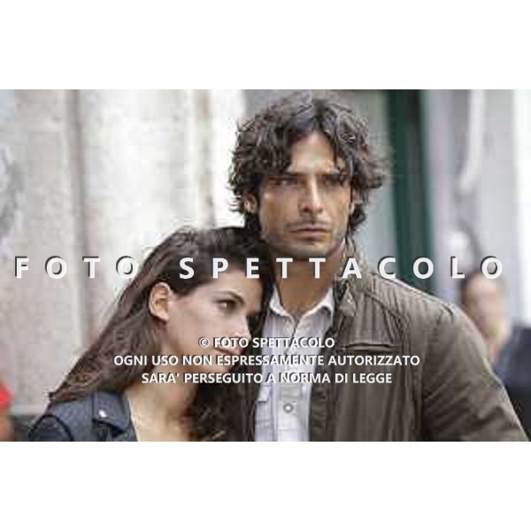 Marco Bocci e Giulia Michelini - Squadra antimafia 5 ©Angelo Di Pietro