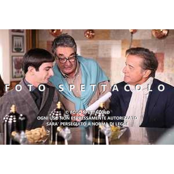Christian De Sica, Neri Parenti e Francesco Mandelli - Colpi di fortuna ©Filmauro