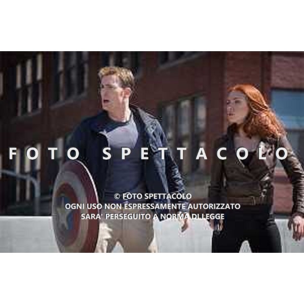 Chris Evans e Scarlett Johansson - Captain America - The Winter Soldier ©Walt Disney Pictures